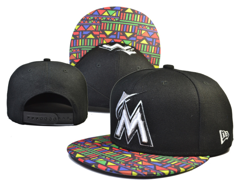 MLB Miami Marlins NE Snapback Hat #31